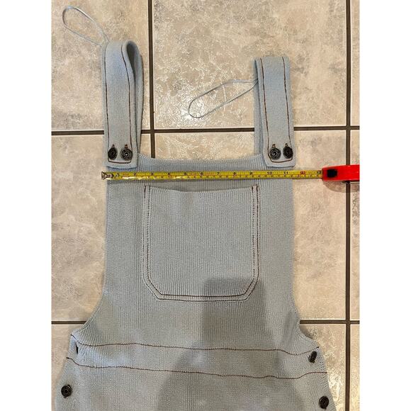 Zara Light Blue Denim Romper - Picture 7 of 7